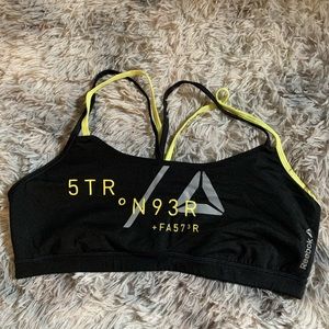 Reebok sports bra